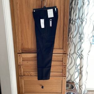 Calvin Klein flat front stretch slim dress pants for boys